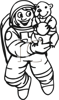 Astronaut Clipart