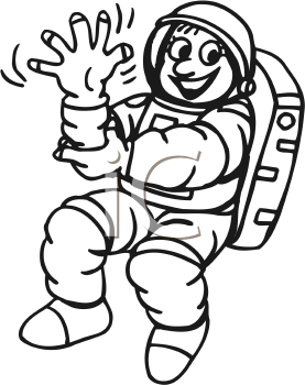 Cosmonaut Clipart