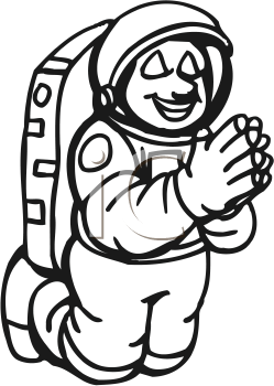 Astronaut Clipart