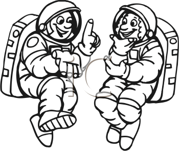 Astronaut Clipart