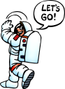 Astronaut Clipart