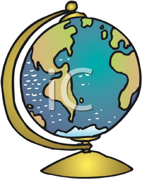 School Globe Clipart