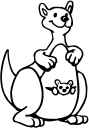 Kangaroo Clipart