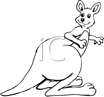 Kangaroo Clipart