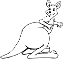 Kangaroo Clipart