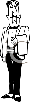 Waiter Clipart