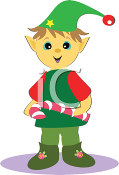 Christmas Elf Clipart