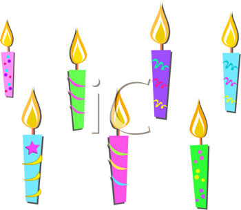 Christmas Candles Clipart