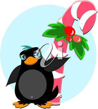 Christmas Penguin Clipart