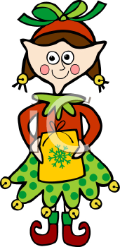 Christmas Elf Clipart