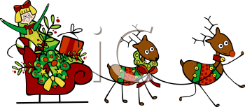 Christmas Bows Clipart