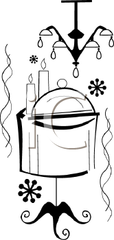 Christmas Candles Clipart