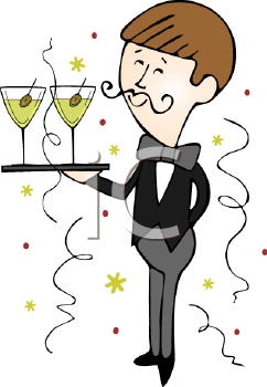 Waiter Clipart