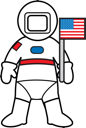 Astronaut Clipart