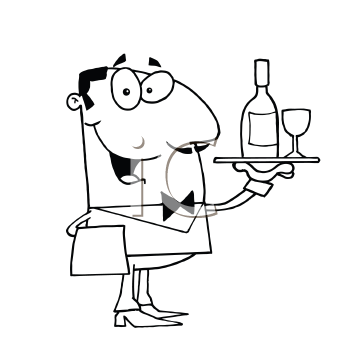 Waiter Clipart