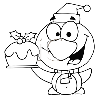 Christmas Penguin Clipart