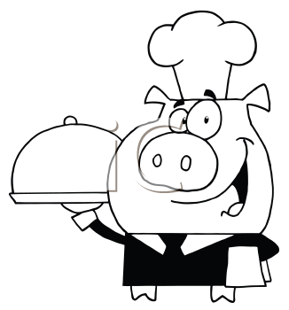 Waiter Clipart