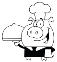 Waiter Clipart