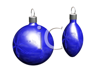 Christmas Ornaments Clipart