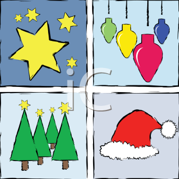 Christmas Ornaments Clipart