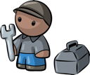 Builder Clipart