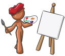 Painter Clipart