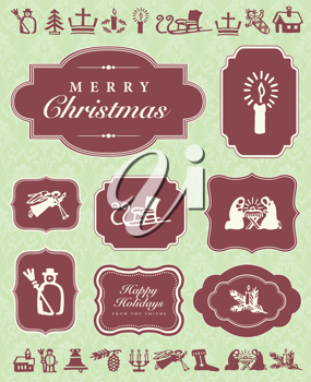 Christmas Ornaments Clipart