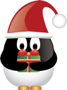 Christmas Penguin Clipart