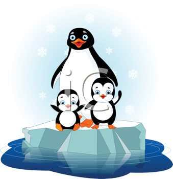 Christmas Penguin Clipart