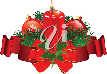 Christmas Candles Clipart