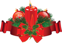 Christmas Candles Clipart