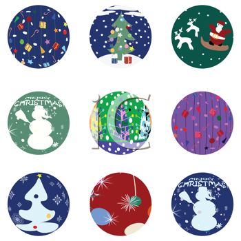 Christmas Ornaments Clipart