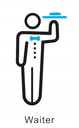 Waiter Clipart