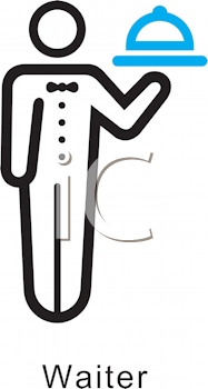 Waiter Clipart