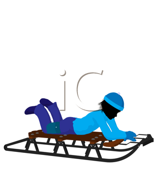 Santas Sled Clipart