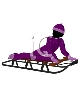 Santas Sled Clipart