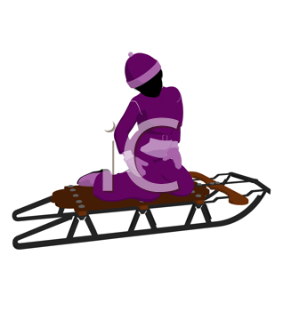 Santas Sled Clipart