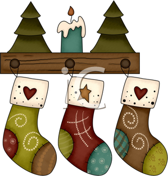 Christmas Candles Clipart