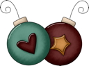 Christmas Ornaments Clipart