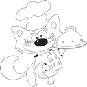 Waiter Clipart