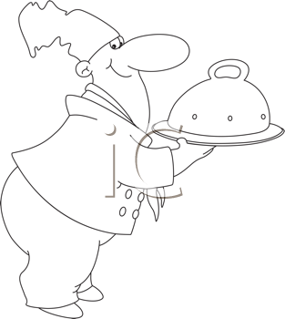 Waiter Clipart