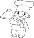 Waiter Clipart