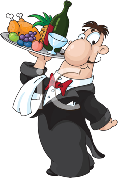 Butler Clipart