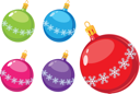 Christmas Ornaments Clipart