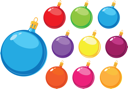 Christmas Ornaments Clipart