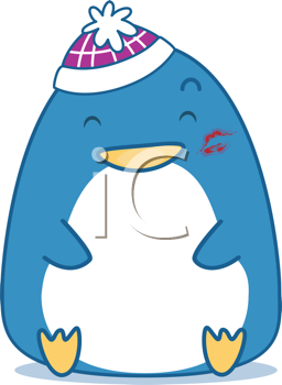 Christmas Penguin Clipart