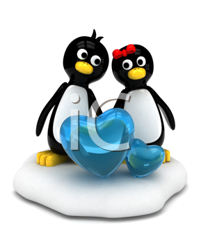 Christmas Penguin Clipart