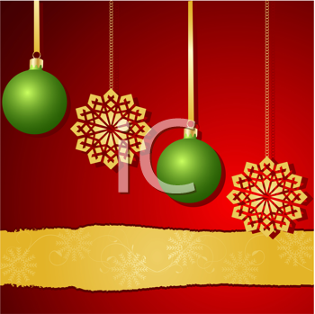 Christmas Ornaments Clipart