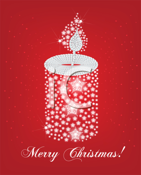 Christmas Candles Clipart