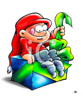 Christmas Elf Clipart